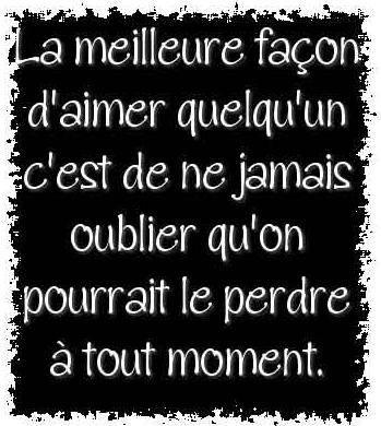 la meilleure façon d'aimer